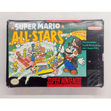 Super Mario All-stars Super Nintendo Snes En Caja Rtrmx Vj