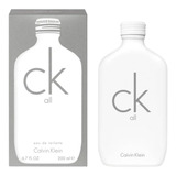 Perfume Original Calvin Klein Ck All Unisex Edt 200ml Nuevo