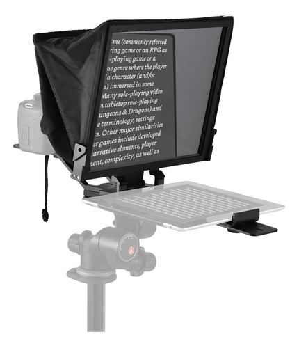 Teleprompter Electrónico Estuche Para Teleprompter, Escenari