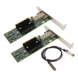 Tarjeta De Red Pci E Nic De 10 Gb, 2 Unidades Mnpa19 Sfp+ Pc