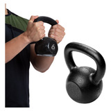 Kettlebell Pintado Peso 6kg Academia Musculação Crossfit