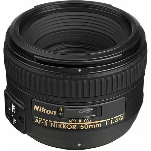 Lente Nikon Nikkor 50 Mm F/16 F/1.4 G - Negro