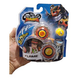 Beyblade Infinity Nado Flame 3901 Com Lançador Piao Cor Vermelho