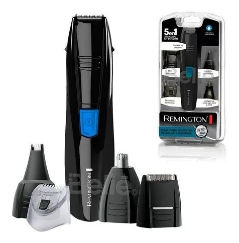 Rasuradora Kit Remington 5 En 1 Nariz Barba Vello Facial 