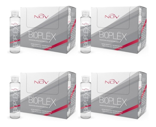 Bio Plex 15 Ampollas Nov Protector Reconstructor X 4 Uni.