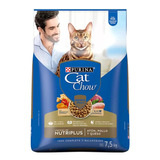 Alimento Para Gato 7.5 Kg Adulto Atún Pollo Y Queso Cat Chow