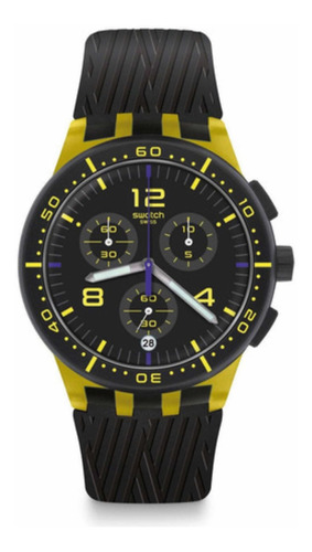 Reloj Swatch Yellow Tire Susj403 Agente Oficial