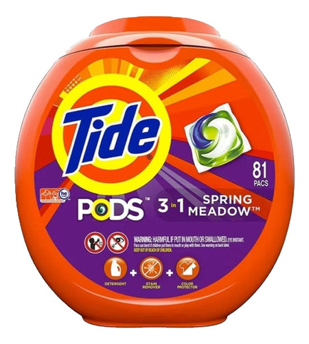 Tide Detergente Capsulas Pods  81