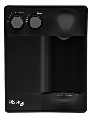 Purificador Água Natural E Gelada Soft Slim Compressor 110v Cor Preto 127v