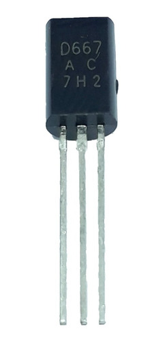 Pack X 5 Transistor 2sd667 D667 To-92l To92
