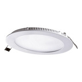 Pack 10 Focos Panel Led 15w Embutido Redondo Luz Calida