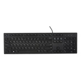 Dell - Teclado De Escritorio Con Cable Usb Multimedi