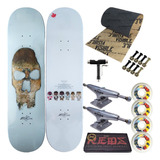 Skate Profissional Milk Completo 8.0 Maple Truck Intruder