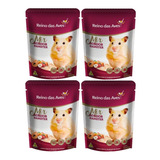 Kit 4un Ração Gold Mix Premium Hamster 500g Reino Das Aves