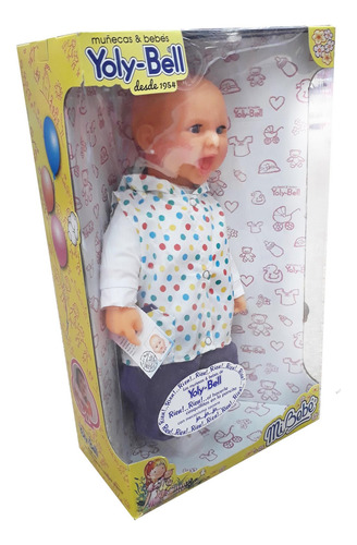 Mi Bebe Mediano Rie 53 Cm Caja - Yoly Bell Ploppy 980194