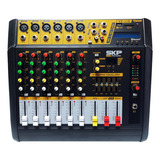 Consola Potenciada Skp Vz60 Ii 6 Canales 1600 W Graba Usb Eq