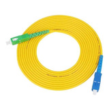 Cable Patch Cord Fibra Optica 10m Sc/apc-sc/upc . Tecnomati