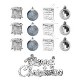 Bolas Navideñas Set X13 Adornos Mini Decoracion Navideña