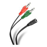 Cable Plug 3.5 Mm Audio Video Macho Hembra / Crisol Tecno