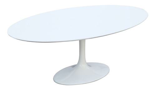 Mesa De Jantar Saarinen Oval 150x80cm -  Laqueada Ou Madeira