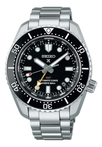Relógio Seiko Prospex Dark Depths Spb383j1 Gmt Automático 