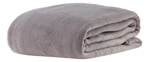 14 Pecas Cobertor Solteiro Popular Cinza - Doacao - Manta