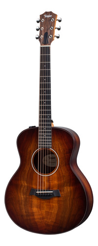 Guitarra Electroacústica Taylor Gs Mini-e Koa Plus Para Diestros Marrón Oscura Koa Mate