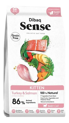 Dibaq® Sense Grain Free Kitten Turkey & Salmon 1.5 Kg
