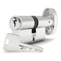 Cilindro Europeo Llave-mariposa Std 100mm /dom-mcm-tipo Tesa Plateado