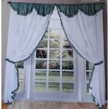 Cortinas Ambiente Volados Faldon Voile Envio Gratis Excelen 