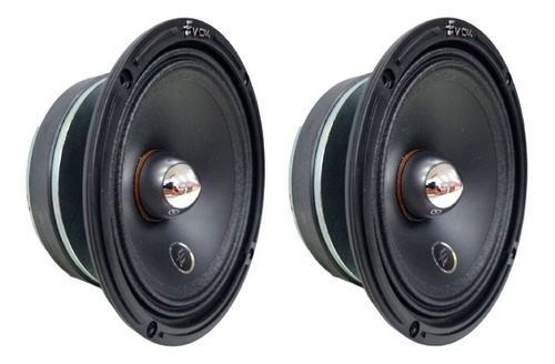 Par Alto Falante Medio Grave Evok 6'' 6mb300 300w Rms 4 Ohms