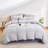 California King Duvet Cover Gray Oversized King Duvet C...