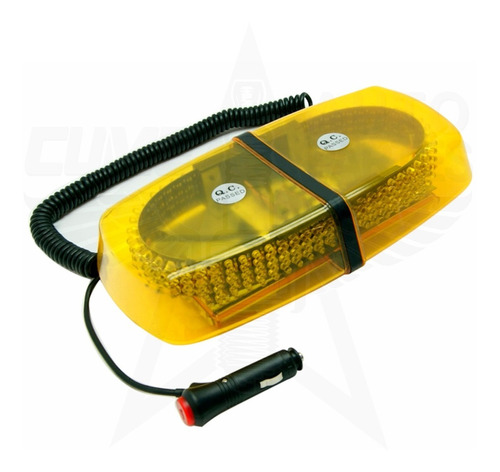 Torreta Tipo Patrulla 240 Leds 12v Luz Amarilla C/ Funciones