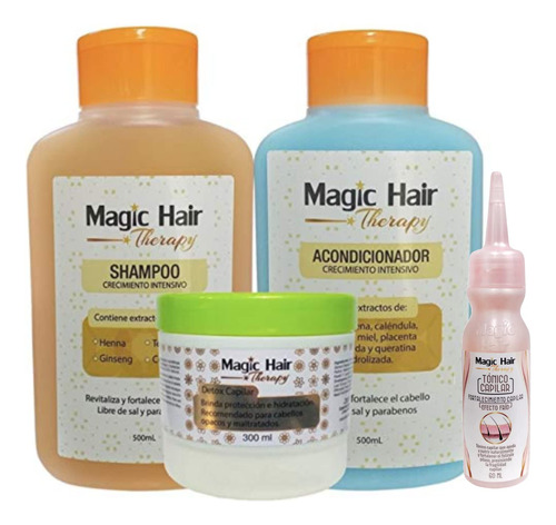 Magic Hair Therapy Desintoxicación Capilar & Champú Y Aco.