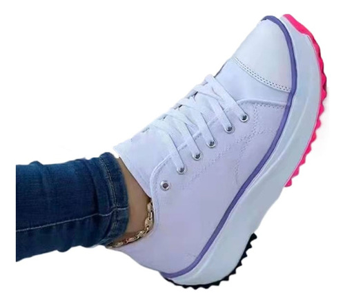 Zapatos De Lona De Mujer Zapatillas De Deporte Casuales