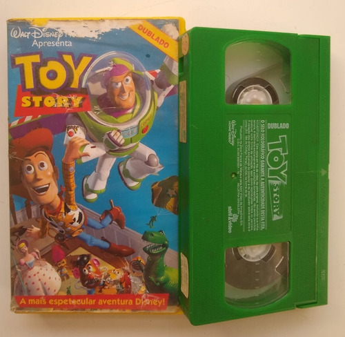 Fita Vhs Original - Toy Story - Disney Pixar - Dublado
