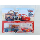 Disney Cars 2 Pack Road Trip Mater Y Lightning Mcqueen 