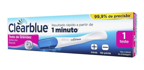 Teste De Gravidez Clearblue Plus Pronta Entrega Confiável