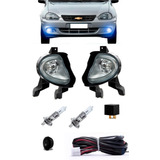 Kit Faros Auxiliares Chevrolet Corsa 99 Al 2010   Completo!!