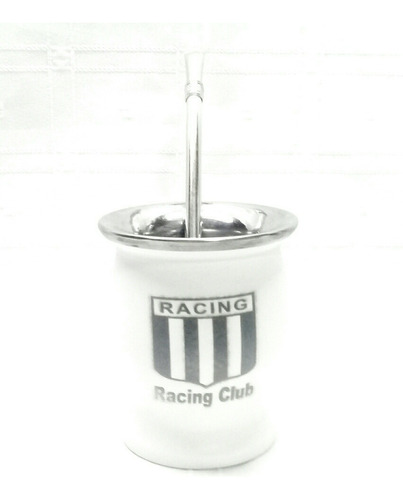 Mate Racing Club Acero Inoxidable, Bombilla De Regalo Oferta