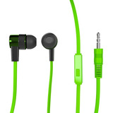 Audífonos Verdes Con Micrófono Earbuds On The Go Xtg-235