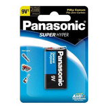 Pila Panasonic Carbon Zinc Azul 9v 6f22-9v Rectangular