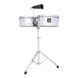 Percusion Latina Lpa256 Serie Aspire 13 Y 14 Timbale Set Co