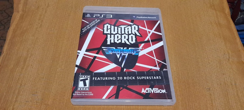 Juego De Ps3 Guitar Hero Van Halen, Físico Usado Impecable 