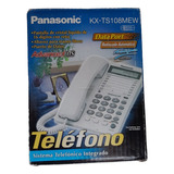Teléfono Panasonic Kx-ts108 Nuevo Con Altavoz Nuevo