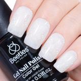 Esmalte Para Uñas En Gel Secado Uv Blanco Swan Dance Glitte