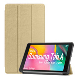 Capa Case Para Samsung Tab A8 8 Sm- T290 T295 (ano 2019) Cor Dourada