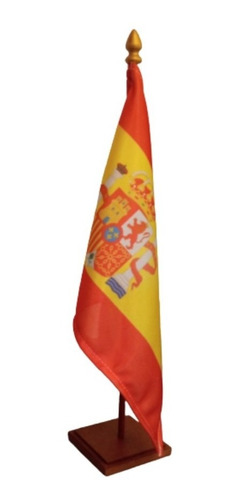 Bandera España Mastil Escritorio Despachos Oficinas