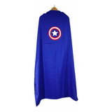 Capa Adulto Capitán América, Disfraz Superhéroe