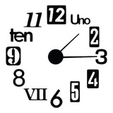 Reloj Madera Pared - Deco - Home - Floki- 50x50 Cm